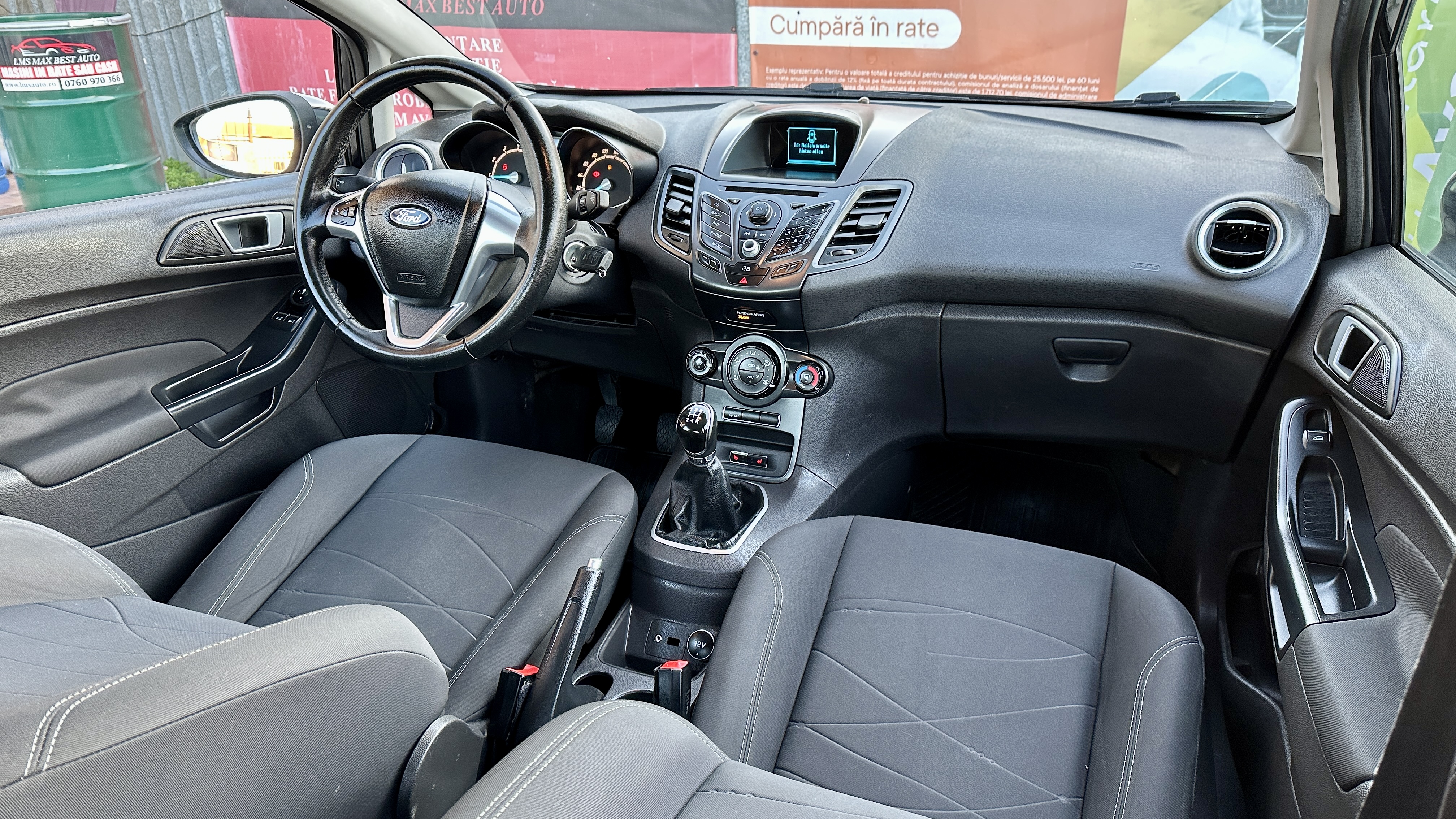 Ford Fiesta Mk7 Facelift An 2015 Motor 1.25 Benzina Duratec EURO 5